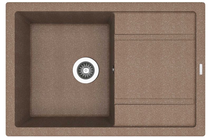 Кухонная мойка Florentina Липси 760 коричневый